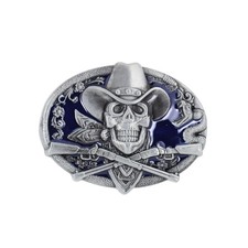 Western Cowboy Skull Belt