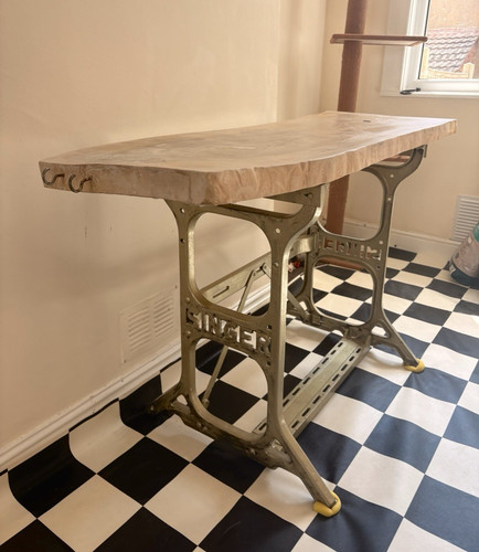 Singer cast iron base computer - singer,