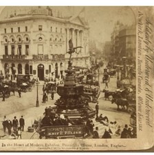Stereo View Of Piccadilly