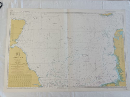 North sea central chart - central, 1980