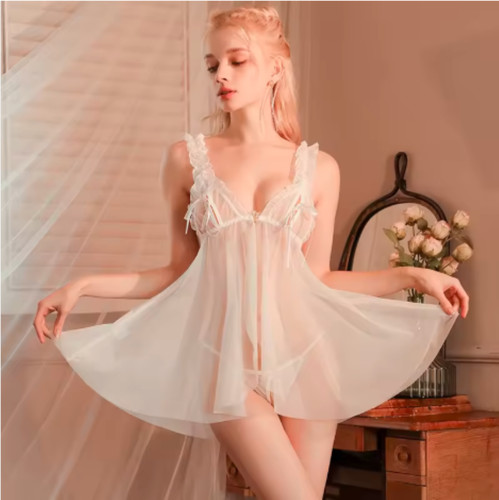 Women mesh babydoll - women's, lingerie