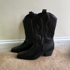 Ladies black cowboy western - ladies,