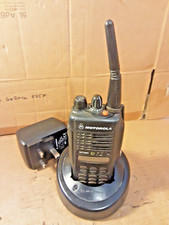 Motorola GP380 UHF (403-470MHZ)  Portable Radio 255 Channel + CHARGING BASE