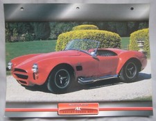 AC Shelby Cobra 427 Atlas Editions Fact File Dream Cars Card