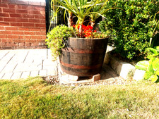 Half Oak Whisky Barrels