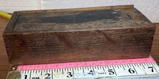 Vintage wooden box - 7”,