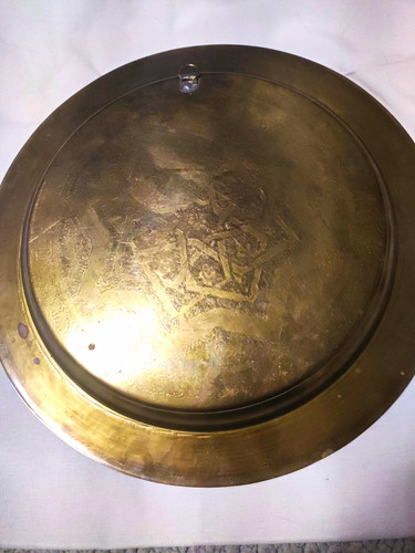 Engraved brass decorative - engraved,