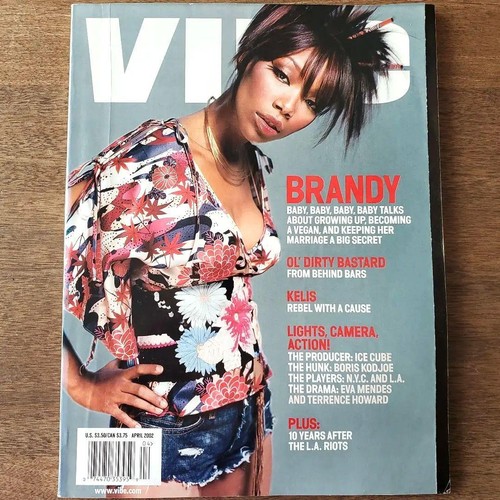 Brandy cover vibe magazine - cover,