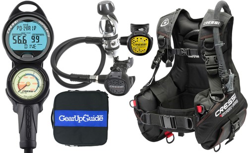 Cressi start scuba diving - start, gear
