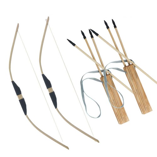Handmade wood bow and - wood,