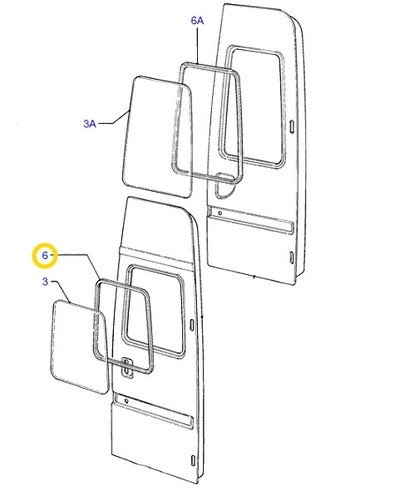 Ford transit mk5 rear - transit,