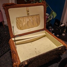 Sherborne Pandora Vintage Retro Sewing Box Stool Mid Century