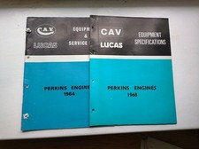 Perkins Engines Lucas CAV Parts Catalogues 1964 & 1968