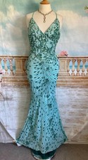 Maxi evening dress green - evening,