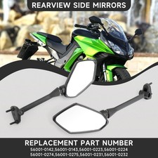 Mirrors Left Right Pair For Kawasaki EX650 Ninja 650 ER-6F 09-16 EX400 ZX1000 UK
