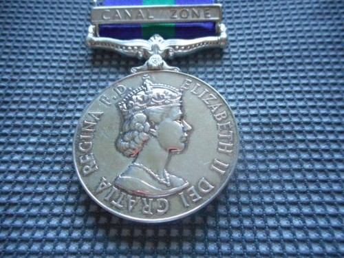 General service medal - medal, canal