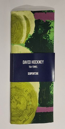 David hockney tea towel - david,