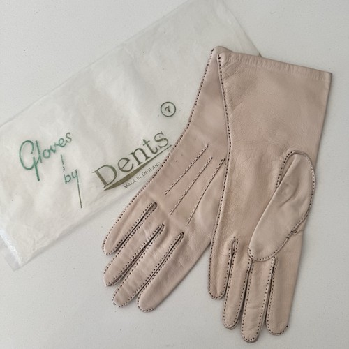 Vintage dents ladies leather - ladies,