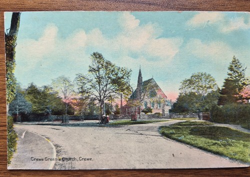 Crewe green church - green,