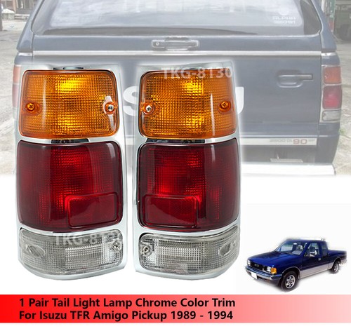 Tail light chrome trim - tail,