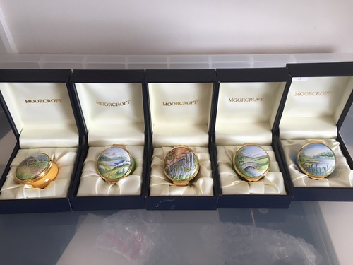 Moorcroft enamels landscape - moorcroft,