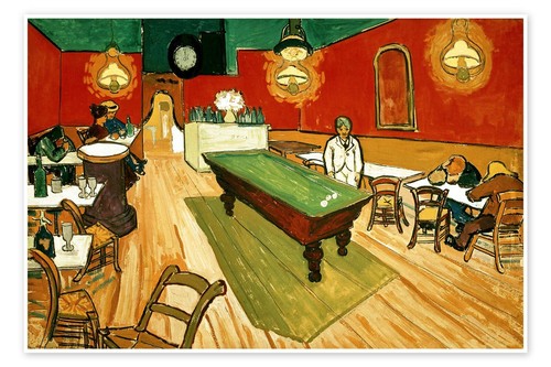 Night cafe arles - van, gogh