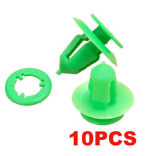 FORD DOOR CARD PANEL TRIM CLIPS INTERIOR FRONT PLASTIC x 10 