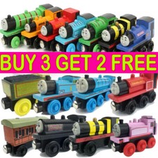 Wooden Magnetic Railway Train