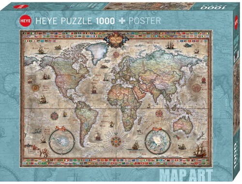 Hy29871 heye puzzles map - heye,