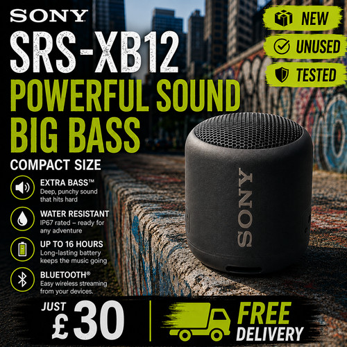 Sony srs xb12 - sony, srs-xb12