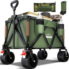 Green Heavy Duty Camping Wagon