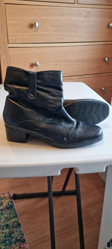 Womens leather boots - leather, by