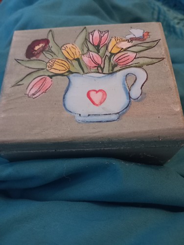 Pretty wooden flower - wooden,