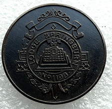 Scotland Masonic Token - Lodge Springburn No.1199 - Scottish Penny Coin