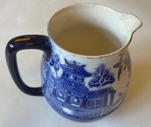 Antique doulton burslem blue - antique,