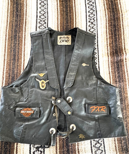 Vintage motorcycle club vest - motorcycle, vest.
