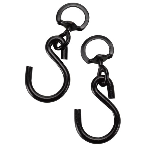 Hanging basket swivel hooks - hanging,