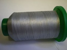 ISACORD MACHINE EMBROIDERY THREAD 1000M STERLING GREY  0142