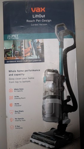 Vax liftout pet corded vacuum - liftout,