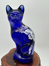 Vintage Fenton Glass Cobalt