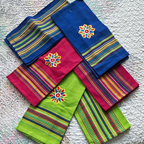 Set embroidered mexican - 6,
