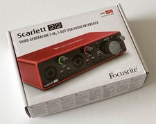 Focusrite Scarlett 2i2 2x2 3rd