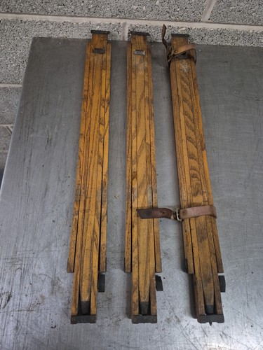 Wooden tripod legs - legs, vintage