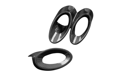 Carbon exhaust cover - exhaust, (rear
