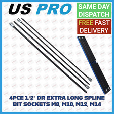 US PRO Tools 4 Piece 1/2" Dr