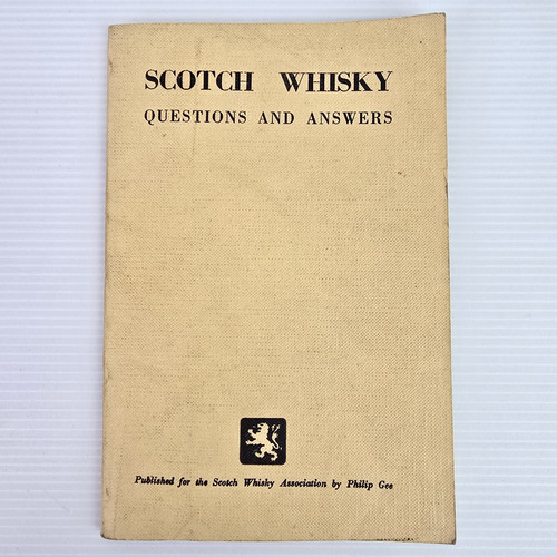 Vintage scotch whisky - vintage,