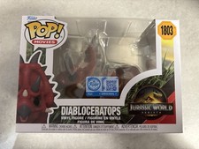 Funko Pop! Movies Jurassic Park #1803 DIABLOCERATOPS