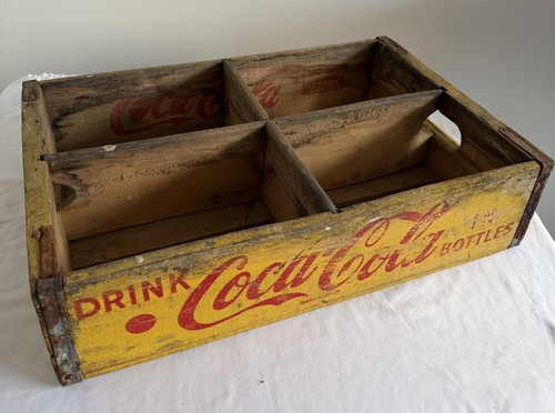 1960 coca cola wooden - 1960,