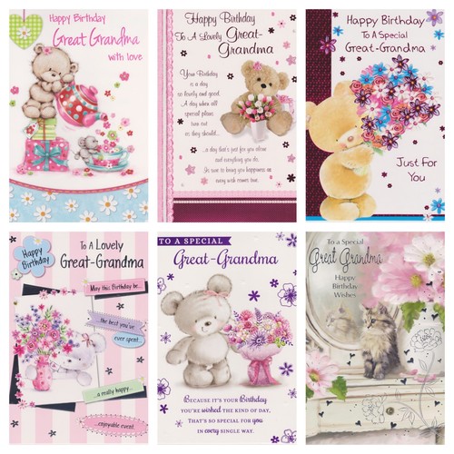 Great grandma birthday card - great,