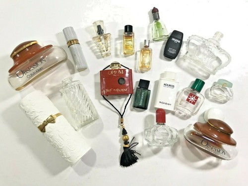 Vintage lot empty - vintage, perfume